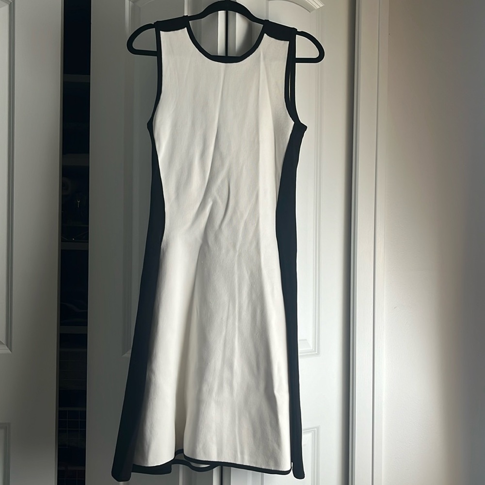 Pink Tartan black and white dress SP